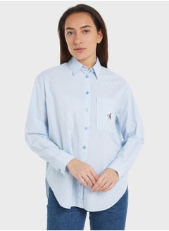 Buy Button Down Logo Shirt in Saudi Arabia