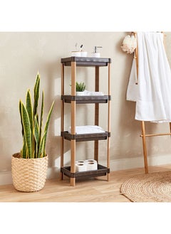 Buy Bios 4-Tier Rectangular Bathroom Caddie 36 x 100 x 23 cm in UAE