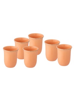 Buy A set of 6-piece porcelain cups for tea, coffee and espresso, for multiple uses in Saudi Arabia