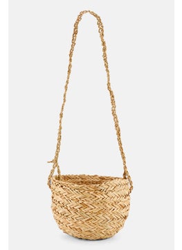 اشتري Vegetable Fibre Hanging Pot, Natural في الامارات