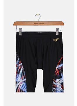 اشتري Men Printed Swimming Trunks, Black Combo في السعودية