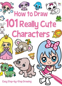 Buy How to Draw 101 Cute Characters in UAE