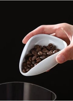 اشتري Coffee Bean Weighing Tray---Coffee Bean Weighing Tray - White في السعودية