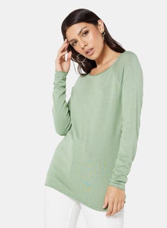 اشتري Knitted Long Sleeve Pullover في الامارات