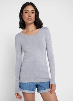 Buy Essential Long Sleeve Top in UAE