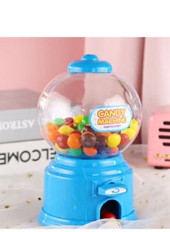 اشتري Candy Vending Machine, Portable Children Machine Plastic Mini Gumballs Dispenser Kids Kindergarten Gift, Vintage Style Sweet Bubblegum Fun Toy for 3 age في الامارات