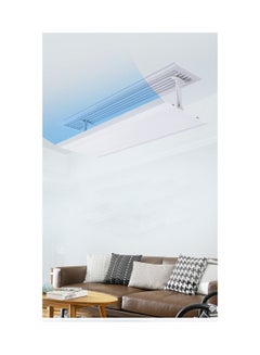 اشتري Air Conditioning Windshield Adjustable AC air Deflector Anti-direct Blowing Wind Deflector Cover for Home Office Central Air Condition في الامارات