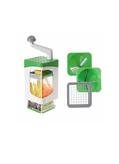 اشتري 7 In 1 Nicer Dicer Vegetable Spiral Schenider And Salad Cutter في الامارات