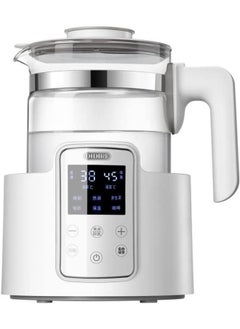 اشتري OIDIRE Smart Electric Kettle تحكم في درجة الحرارة مع 6 إعدادات مسبقة ، سخان ماء فوري 1.2 لتر لمدة 12 ساعة للتدفئة ، غلاية بتركيبة الأطفال ، غلاية كهربائية للشاي الساخن ، غلاية ترموستاتية 800 وات ، ضما في الامارات