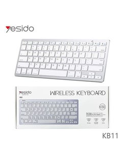 اشتري Wireless Keyboard Dual Mode Compatible For PC And Tablets في الامارات