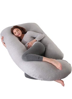 Buy U-Shaped Pillow Full Body Support Pillow For Pregnant Women in UAE