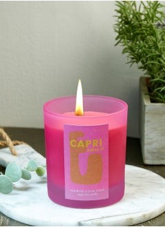 Buy Raspberry & Spun Sugar Capri Vacay Candle in Saudi Arabia