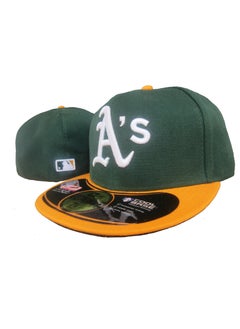 Buy NEW ERA 3D Embroidered Fitted Baseball Team Cap with Closed Back for Sun Protection-61.5CM in Saudi Arabia