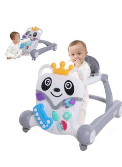 Buy 3-in-1 Baby Walker Baby Sit to Stand Learning Walkers & Activity Table Center, Early Educational Toddler Push Walker,Infant Standing Toys for 6 to 36 Months,Collapsible in UAE