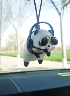 اشتري Car Hanging Accessories, Panda Car Pendant Interior, Rearview Mirrors Charms Ornament, Hanging Accessories, Decoration Charm Pendant, Suspension Decoration في الامارات