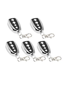 Buy 433mhz Remote Control, 5Pcs Gate Opener Remote with 4 Button for Automatic Swing Sliding Gate Opener Garage Door Opener, Wireless Transmitter Key Fobs Security Gate Controller with Keychain in UAE