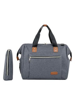Buy Diaper Bag Tote,Baby Diaper Bag Backpack for Baby Boy Girl,Mommy Bag for Hospital,Large Capacity Waterproof hospital bags for labor and delivery (Dark grey) in Saudi Arabia