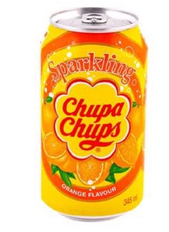 Buy Chupa Chup Sparkling Drink-Orange Flavour (345ml) in UAE