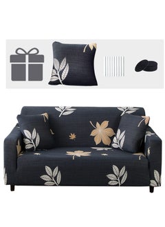 Buy Stretch Sofa Slipcover, Elastic Fabric Fashion Printed Waterproof Armchair Loveseat Couch Living Room Sofa Covers Pet Protector Mat Cushion Cover with 1 Pillowcase(Pattern 3, 3 Seater) in UAE