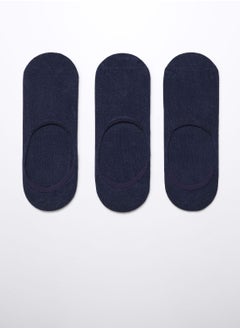 اشتري 3 Pack No Show Socks في الامارات