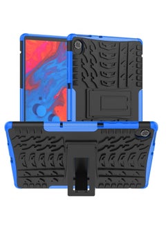 Buy Protective Case with Stand Kickstand for Lenovo Tab K10 TB-X6C6L TB-X6C6F TB-X6C6X Blue in Saudi Arabia