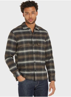 Buy Checked Relaxed Fit Shirt in Saudi Arabia