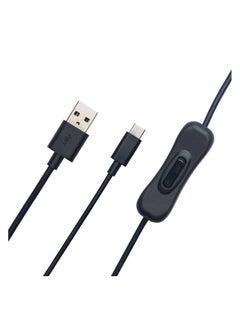 اشتري كابل طاقة بيانات OBSBOT USB-A إلى USB-C مع مفتاح تشغيل/إيقاف في الامارات