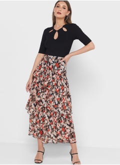 Buy Pleated Midi Skirt in Saudi Arabia