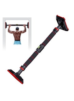 Buy Pull Up Bar for Doorway Upgraded Chin Up Bar Hanging Exercise Bar Adjustable Upper Body Trainer Workout Bar Strength Training Equipment for Home Indoor No Screw Installation in Saudi Arabia