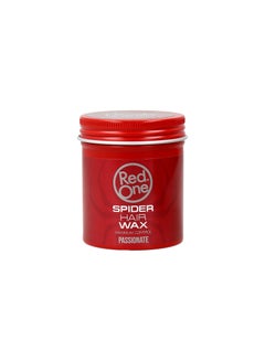 Buy RedOne Spider Hair Wax Maximum Control Passionate 100ml in UAE