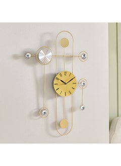 اشتري Espiri Metal Decorative Wall Clock 37 x 57 x 4 cm في الامارات