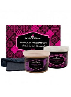 Buy Moroccan Bath Set With Rose 180g in UAE