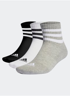 اشتري 3-Stripes Cushioned Sportswear Low-Cut Socks 3 Pairs في مصر