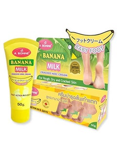 Buy A Bonne Banana Milk Cracked Heel Cream 50g in UAE