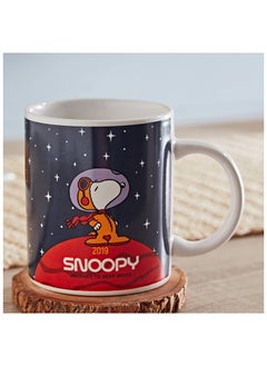 اشتري Snoopy Peanut Print Porcelain Mug 8 x 9.5 x 8 cm في الامارات