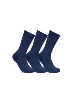 اشتري STITCH Men's Pack of 3 Half Terry Long Casual Socks في مصر