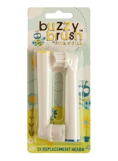 Buy Buzzy Brush Toothbrush Replacement Heads (2 Pack) in UAE