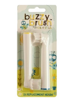 Buy Buzzy Brush Toothbrush Replacement Heads (2 Pack) in UAE