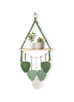 Buy Macrame Indoor Wall Hanging Shelf Hand Woven Bohemian Décor 39 x 91 in Egypt