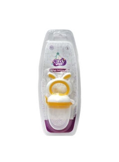 Buy Fruit Feeder Pacifier Teething Toys Teether BPA Free For Unisex-Yellow-(+3 Month) in Egypt