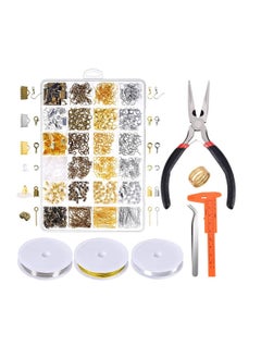 Buy Jewelry Making Supplies Kit - Jewelry Repair Tools with Accessories Jewelry Pliers Findings and Beading Wires for Beginners in UAE