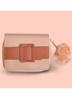 Buy Elegant leather wallet-BEIGE in Egypt