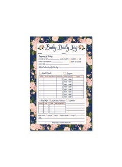 Buy Nanny Newborn Baby Or Toddler Log Tracker Journal Book Daily Schedule Feeding Food Sleep Naps Activity Diaper Change Monitor Notes For Daycare Babysitter Caregiver Infants And Babies 50 Sheet Pad in Saudi Arabia