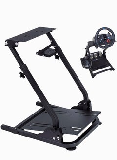 Buy Racing Steering Wheel Stand for Logitech G920 G25 G27 G29 Wheel Driving Gaming Simulator Racing Rig in UAE