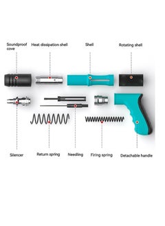 اشتري Nail Wall Fastening Tool For Cement Wall Manual Steel Nails Gun Tool Concrete Nail Gun Mini Portable Nail Shooting Machine For Household Woodworking في الامارات