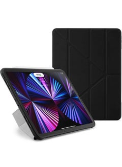 Buy Origami No. 1 Ultra Smart Pencil for Apple iPad Pro 11 inch (2022/ 2021/ 2020/ 2018) Case Cover Compatible with Apple Pencil 2 - Black in UAE