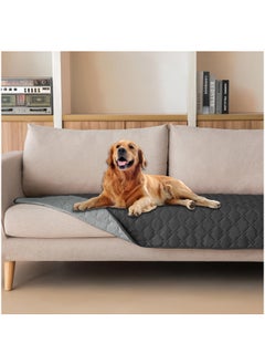 Buy Double-Sided Waterproof Dog Bed Cover Pet Blanket Sofa Couch Furniture Protector for Kids Children Dog Cat, Reversible (30x70 Inch (Pack of 1), Dark Grey/Light Grey) in UAE