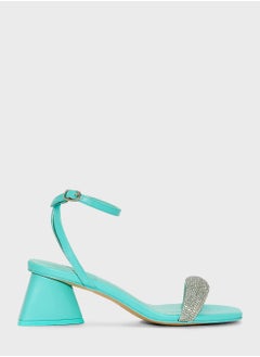 اشتري Ankle Strap Mid Heel Sandals في الامارات