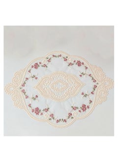 Buy Embroidered Lace Table Mat Placemat Home Accessories in Saudi Arabia