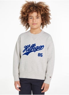 Buy Kids Knitted Script Sweater in Saudi Arabia